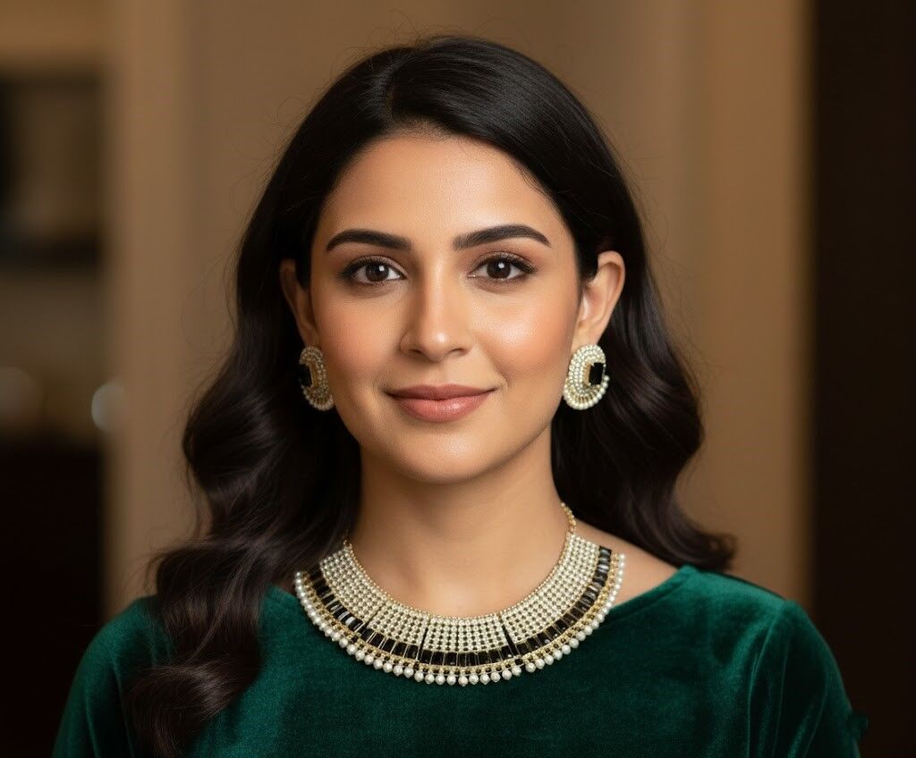 pearl elegance bridal necklace