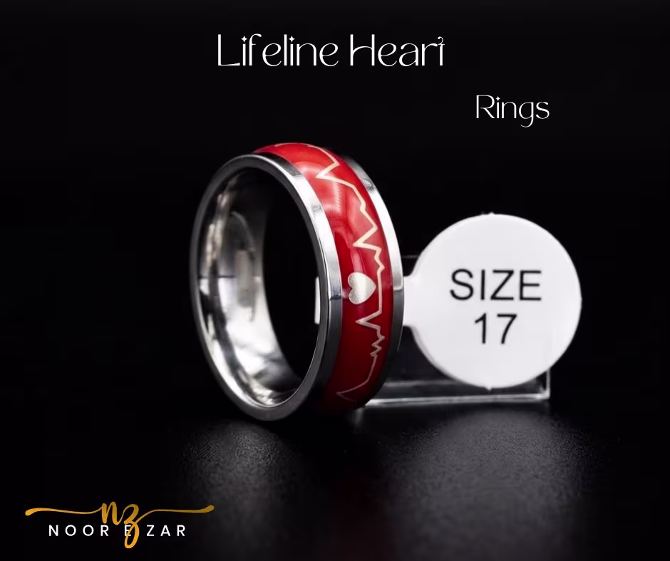 Lifeline Heart Ring